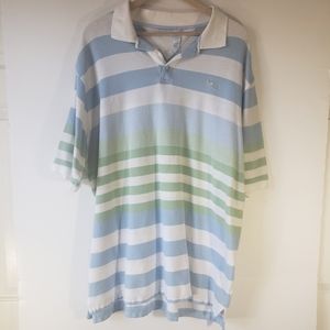 RocaWear Polo Shirt Green and Blue Size 2Xl